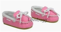 Pink Moccasins