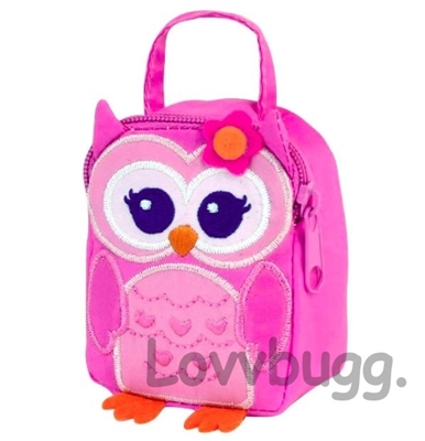 Pink Owl Lunchbox