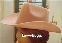 Lt Tan Cowboy Hat for 18 inch American Girl,Boy,Baby Doll Clothes Accessory