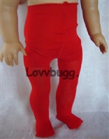 Red Tights for American Girl 18 inch Doll Clothes Accessory