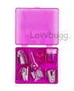 Hot Pink Mini Office Supplies