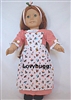 Colonial Birthday Dress for American Girl 18 inch Felicity Doll Clothes