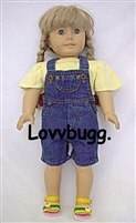 Denim Short-alls Set