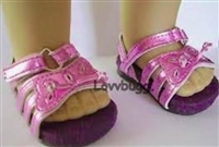 Pink Butterfly Sandals