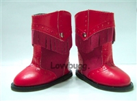 Red Fringe Cowboy Boots