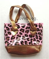 Pink Leopard Purse