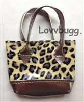 Brown Leopard Purse