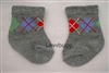 Gray Argyle Socks