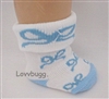 Blue Bows Socks