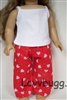 Red Hearts Pajamas