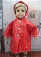 Red Rain Coat
