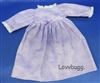 Lavender Flannel Nightgown