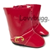 Red Rain Boots