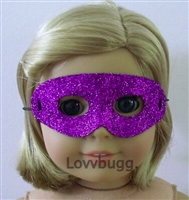 Purple Glitter Costume  Mask