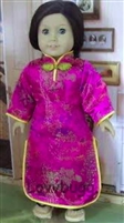 Hot Pink Chinese Dress