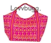 Larger Ikat Tote Bag