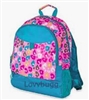 Pink and Blue Leopard Full-Sized Backpack