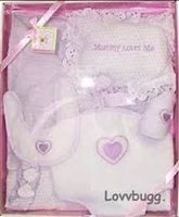 Lavender Baby Layette Set