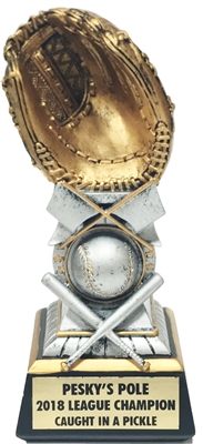 Golden Glove Fantasy Baseball Trophy from Bruno's