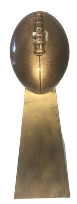 Golden Pinnacle Fantasy Football Trophy from Bruno's