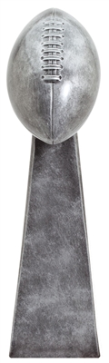 Silver Pinnacle Fantasy Football Trophy from Bruno's