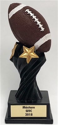 Large Twisted Pedestal Fantasy Football Trophy from Bruno's