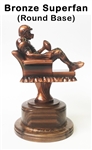 Bronze Superfan Fantasy Football Trophy from Bruno's