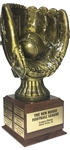 Glove & Ball Perpetual Fantasy Baseball Trophy