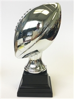 Shiny Silver Fantasy Football Trophy from Bruno's