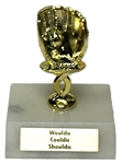 Ittie Bittie Fantasy Baseball Trophy from Bruno's