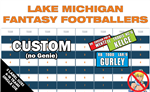 Custom Fantasy Football Draft Board