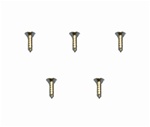 1967 - 1969 Camaro Convertible Header Panel Molding Screws Set, 5 Pieces