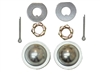 1979- 1992 Camaro Wheel Bearing Dust Cap, Spindle Nuts, Cotter Pin and Keyed Washers Set