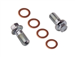 1967 - 1978 Camaro Banjo Bolt Set with Crush Washers, Brake Hose to Caliper, Size 7/16-20