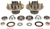 1967 - 1969 Camaro Front Brake Drum Hubs with Races, Bearings, Studs, and Seals