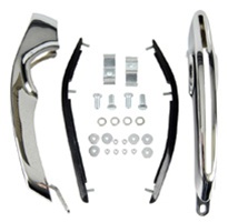 1969 Camaro Optional Chrome Deluxe Rear Bumper Guards Set