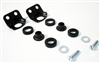 1969 Camaro Outer Endura Bumper Brackets Kit with Bushings and Hardware, 12 Pieces