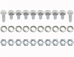 1968 - 1969 Bumper Bolts Set, Larger Head, Includes Nuts and Washers