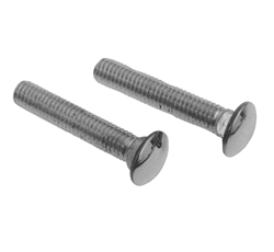 1968 - 1969 Camaro Front Outer Corner Bumper Bolts, Long with Correct Small Head, Pair