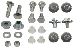 1967 - 1969 Camaro Convertible Top Bolts, Bushings and Pivot Set, Frame Mounting Hardware Set