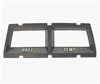 1968 - 1969 Camaro Console Gauge Bezel Battery and Temperature