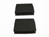 1967 - 1969 Camaro Convertible Rear Radio Speaker Enclosure Housing Boxes, Pair