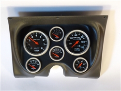 1967 - 1968 Camaro Custom Dash Instrument Cluster Housing with Auto Meter Sport Comp - Mechanical Gauges