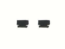 1967 - 1969 Camaro Dash Ash Tray Rubber Bumper Stoppers, Pair