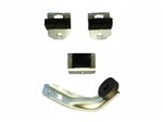 1970 - 1981 Camaro Door Glass Window Guides and Stop Set, 4 Pieces