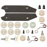 1967 - 1969 Camaro Quarter Window Roller and Hardware Rebuild Kit