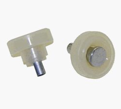 1967 - 1969 Camaro Door Window Glass Regulator Roller and Rivet, Each