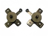 1968 - 1969 Camaro Standard Interior Door Opening Mechanisms with Gaskets, Pair