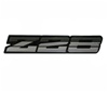 1983 - 1984 Camaro Rocker Panel Emblem, Z28 Logo, Charcoal, 20428336
