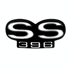 1967 - 1969 Rear Panel Emblem, Super Sport SS 396,